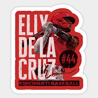 Elly De La Cruz Cincinnati Player Name Sticker